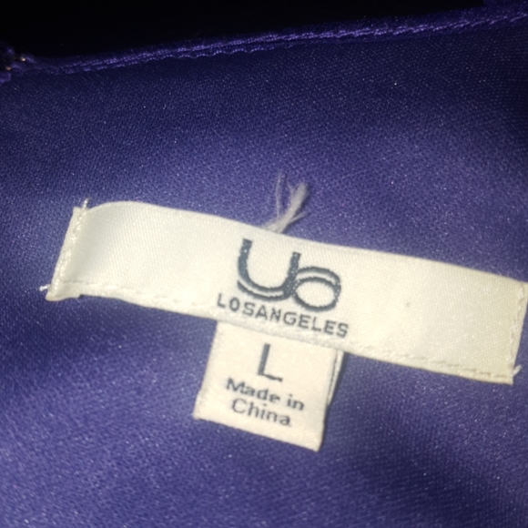 💜Ya Los Angeles Purple Fringe Dress💜 - Picture 8 of 9